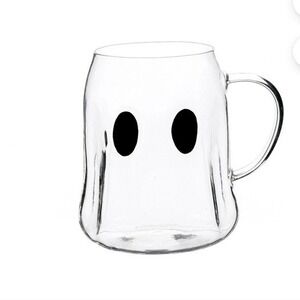 Clear Ghost Mug Halloween Decor